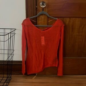 Orange urban outfitters sweater top